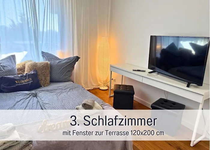 Sonnenterrasse - 3 Schlafzimmer, Whirlpool & Alpenblick - Perfekt Fuer Romantik Oder Familienurlaub Mit Kind , Hund Willkommen By Ferienwohnenamsee -