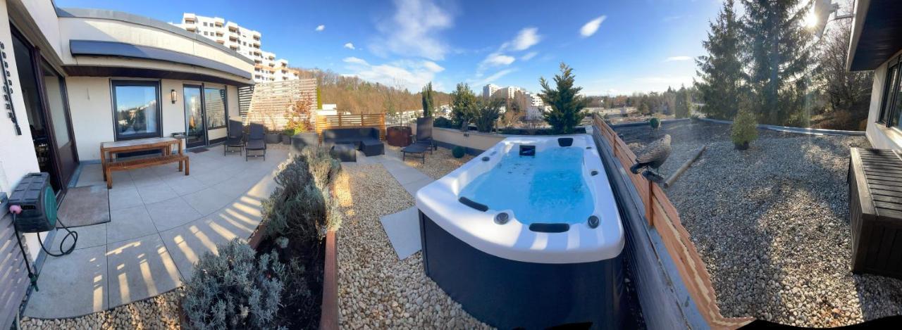 Apartment Sonnenterrasse - 3 Schlafzimmer, Whirlpool & Alpenblick - Perfekt Fuer Romantik Oder Familienurlaub Mit Kind , Hund Willkommen By Ferienwohnenamsee - *